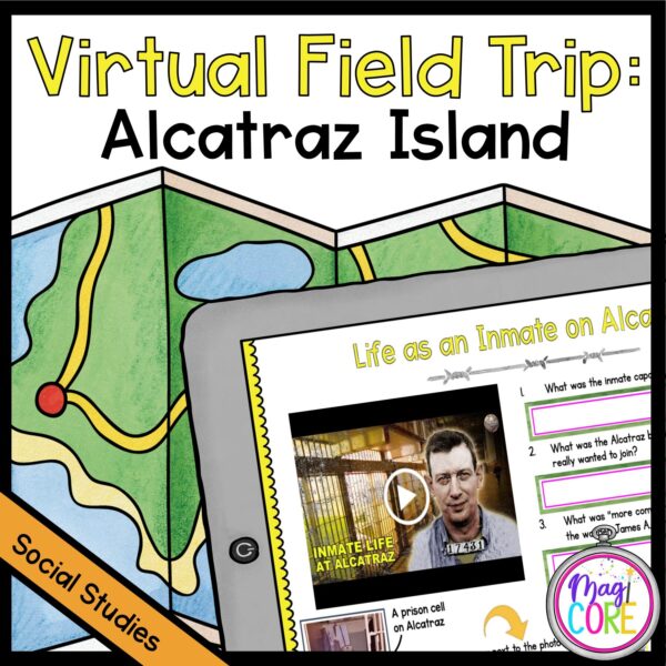 Virtual Field Trip to Alcatraz Island in Google Slides & Seesaw Format