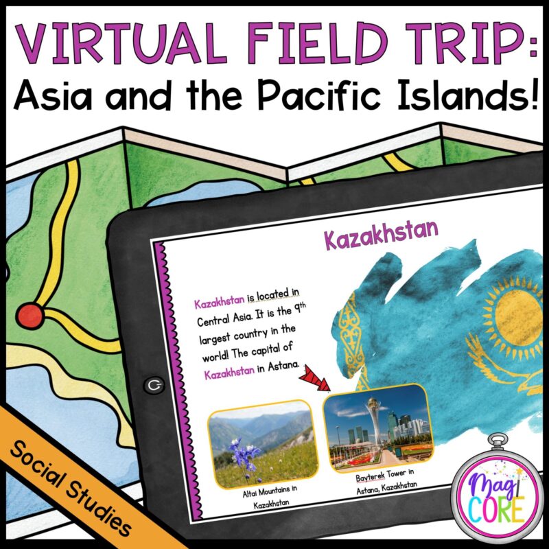 Virtual Field Trip to the Asia-Pacific Islands in Google Slides & Seesaw Format