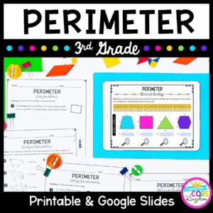 Perimeter Unit for Google Slides Distance Learning 3.MD.D.8