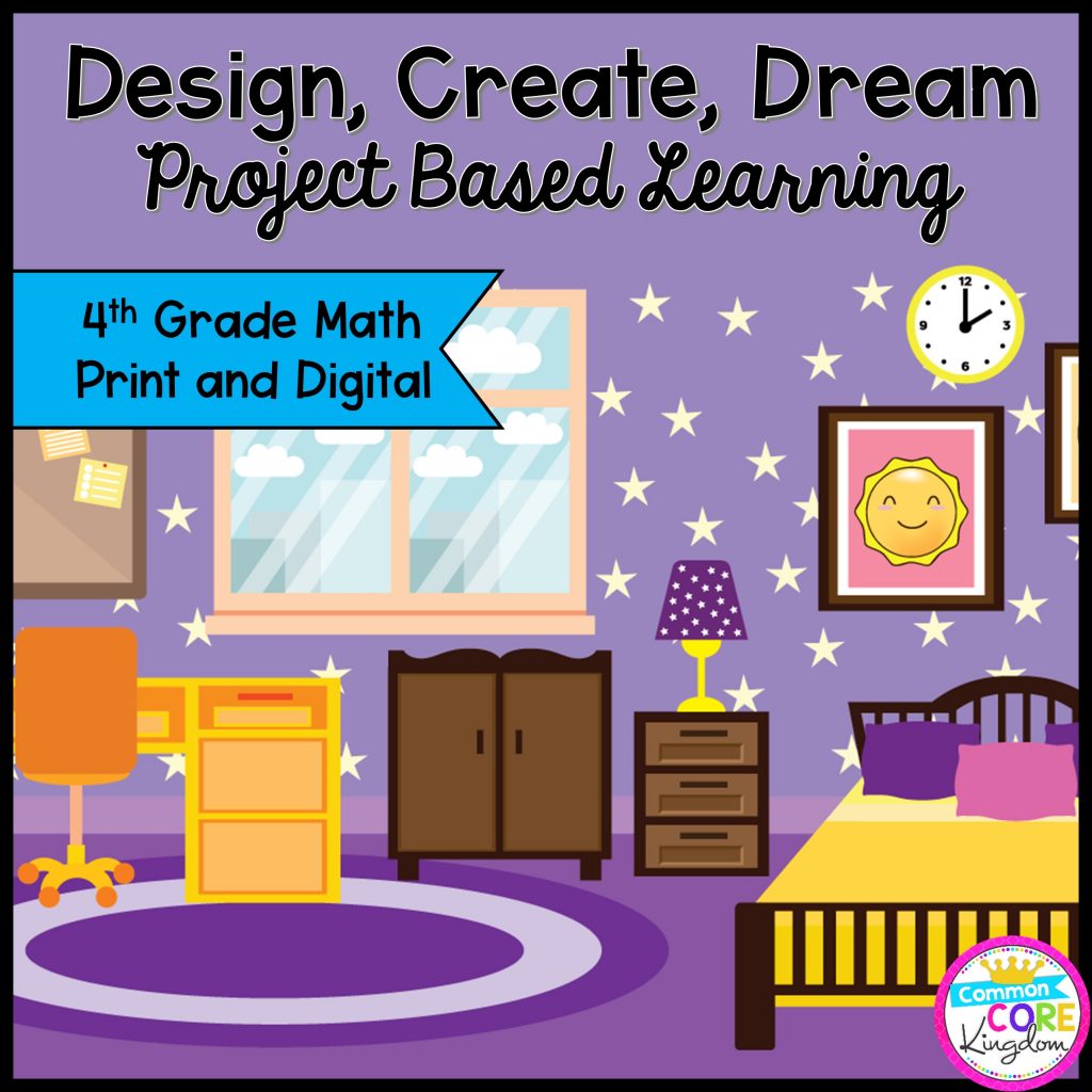 Design, Create, Dream! Project Based Learning for 4th Grade in Printable & Google Slides Format