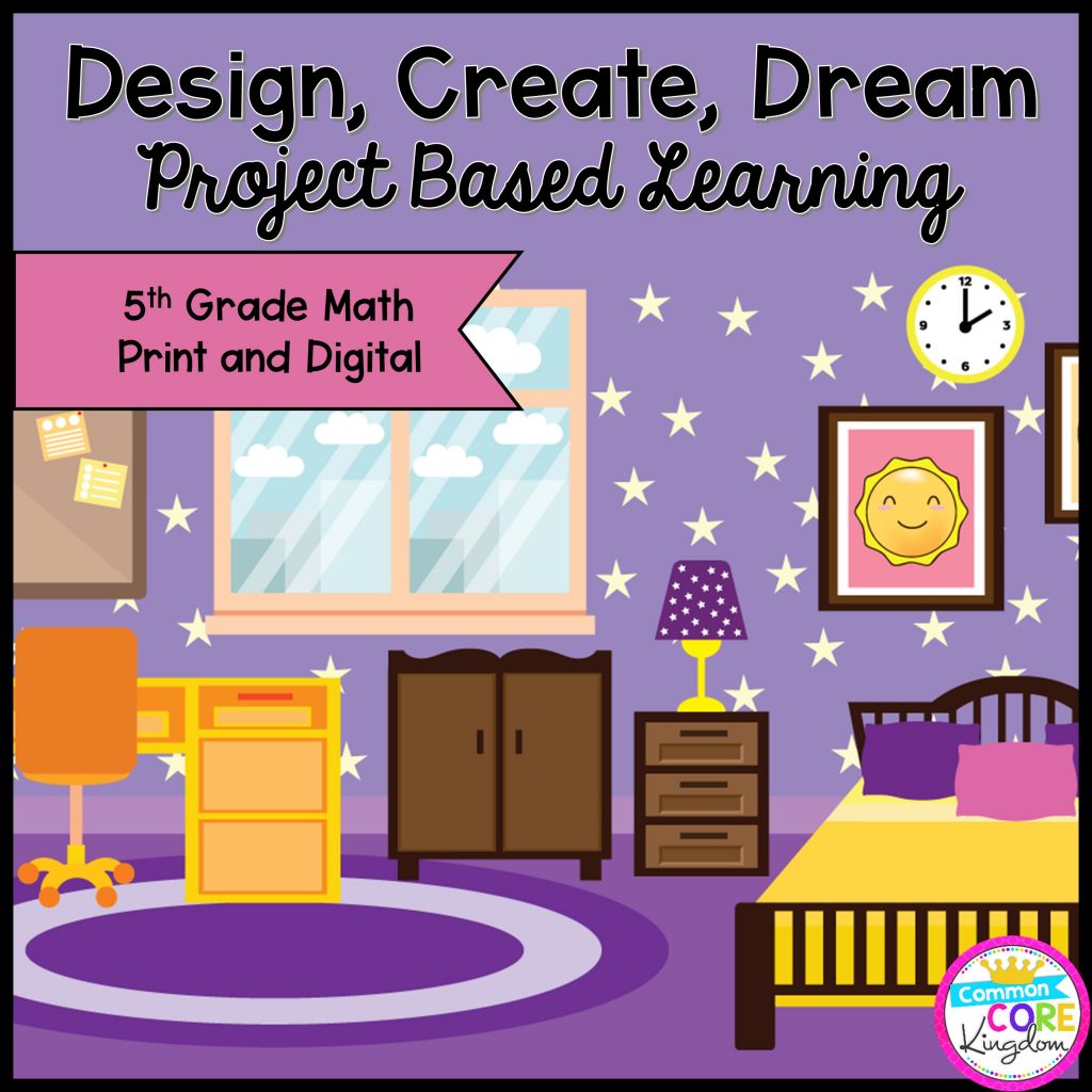 Design, Create, Dream! Project Based Learning for 5th Grade in Printable & Google Slides Format