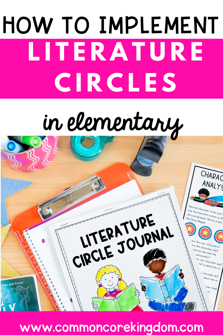 How to Implement Literature Circles in Elementary Pin