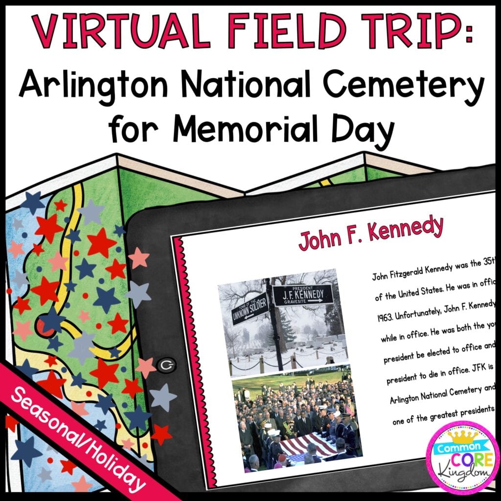 Virtual Field Trip to Arlington National Cemetery for Memorial Day