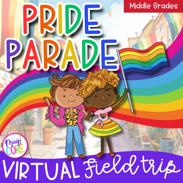 Gay Pride Month Virtual Field Trip to LGBTQ History - Google Slides & Seesaw