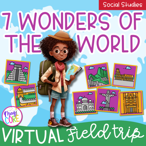 Virtual Field Trip 7 Wonders of the World Google Slides Digital Resource SeeSaw