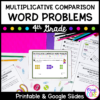 Multiplicative Comparison Word Problems | MagiCore