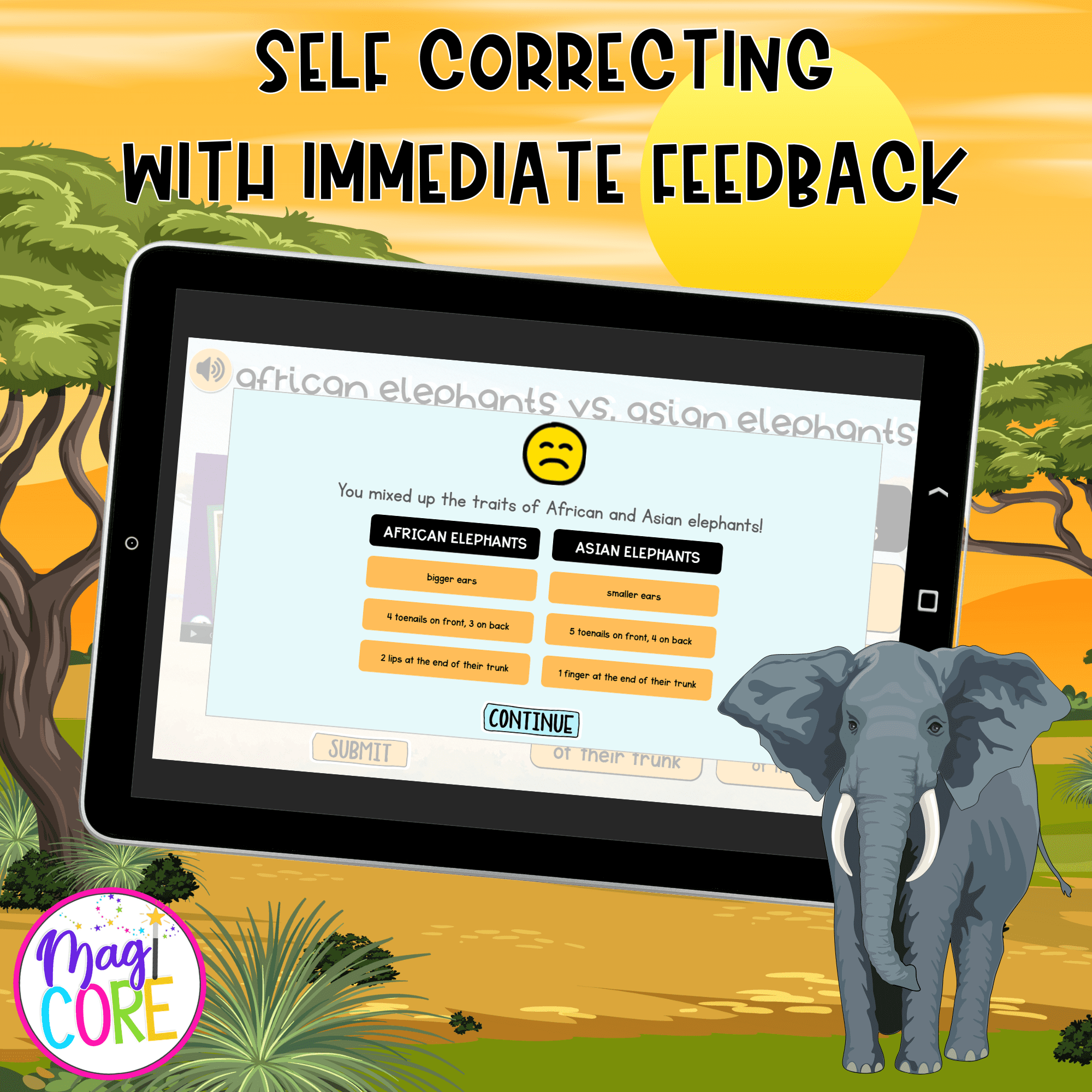 Elephants Lesson Digital Resource Activity Animal Habitat Life Cycle Diet Memory - Image 4