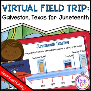 Virtual Field Trip to Galveston Texas for Juneteenth cover