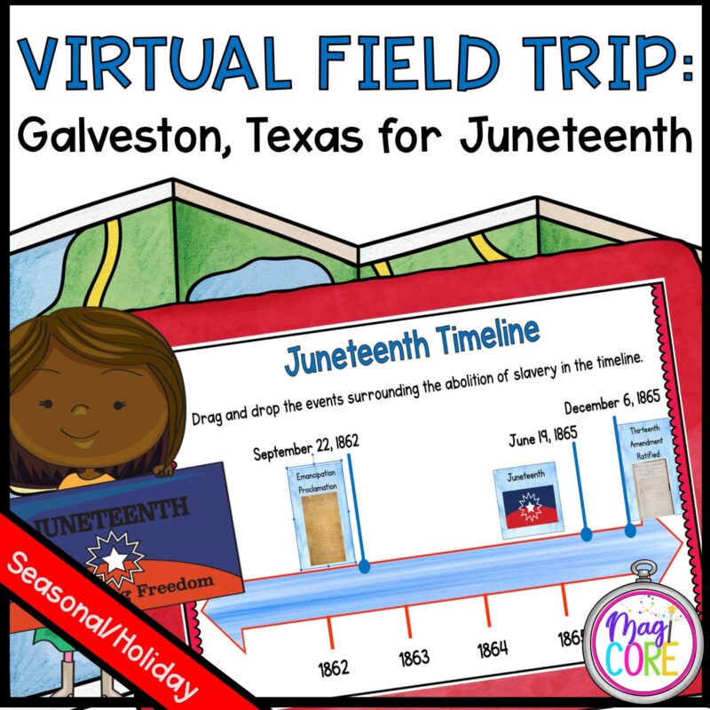 Virtual Field Trip to Galveston Texas for Juneteenth