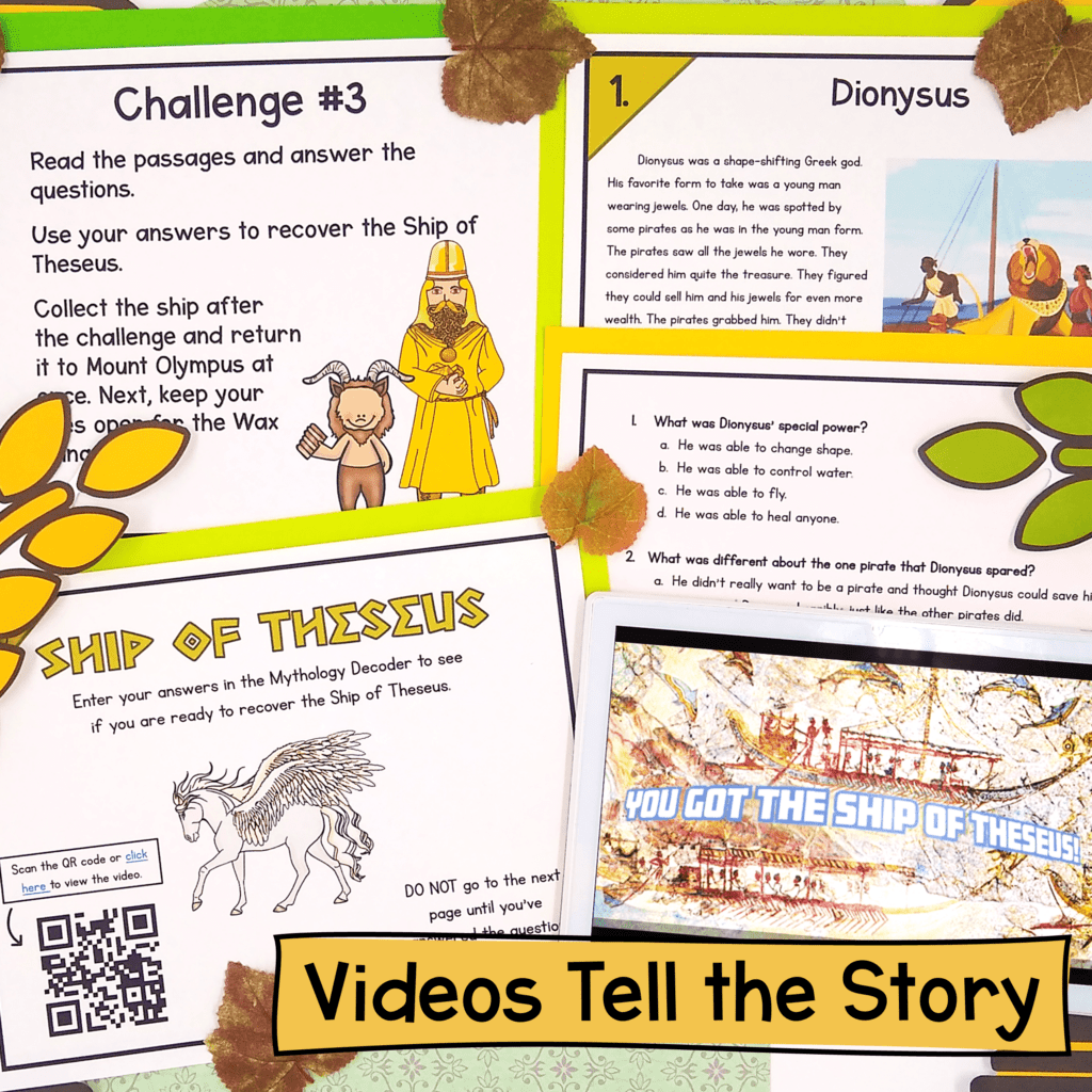 Fiction Reading Review Escape Room - 2nd & 3rd | MagiCore