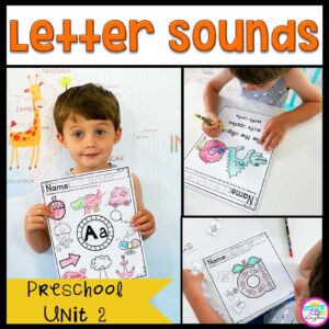 Letter Sounds Preschool Unit 2