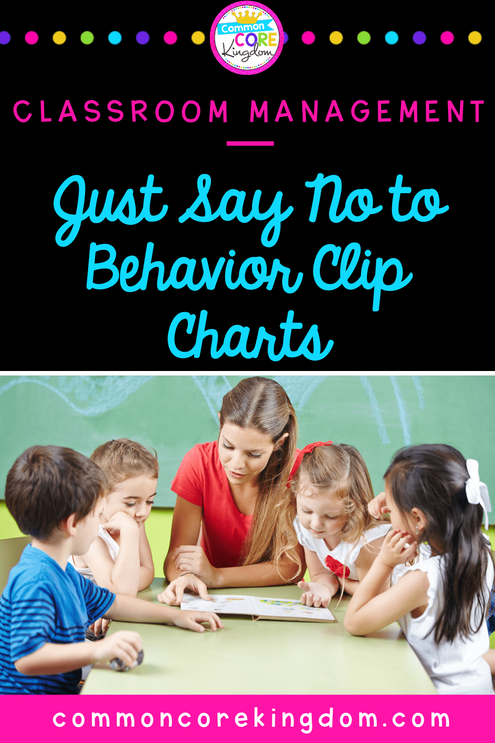 Pin cover for behavior clip chart blog post about using alternatives for behavior management