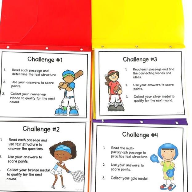 Image showing how to use printable escape rooms for elementary school students