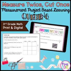 3rd Grade Math PBL - Measurement & Geometry Project Based Learning