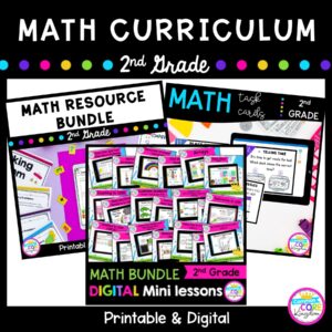 2nd Grade Math Curriculum Bundle