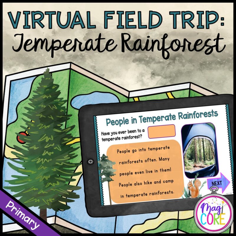 Virtual Field Trip: Temperate Forest – Primary – Google Slides & Seesaw