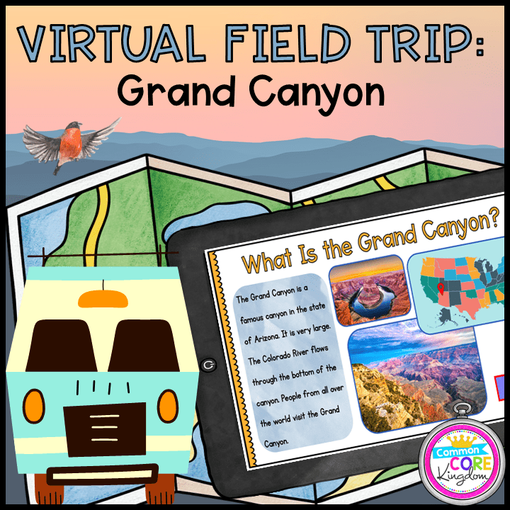 Virtual Field Trip to the Grand Canyon – Primary – Google Slides & Seesaw