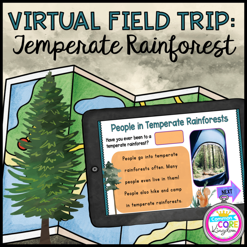 Virtual Field Trip: Temperate Forest – Primary – Google Slides & Seesaw