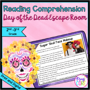 Land of the Dead Escape Room & Webscape™ - 2nd & 3rd Grade - Print & Digital