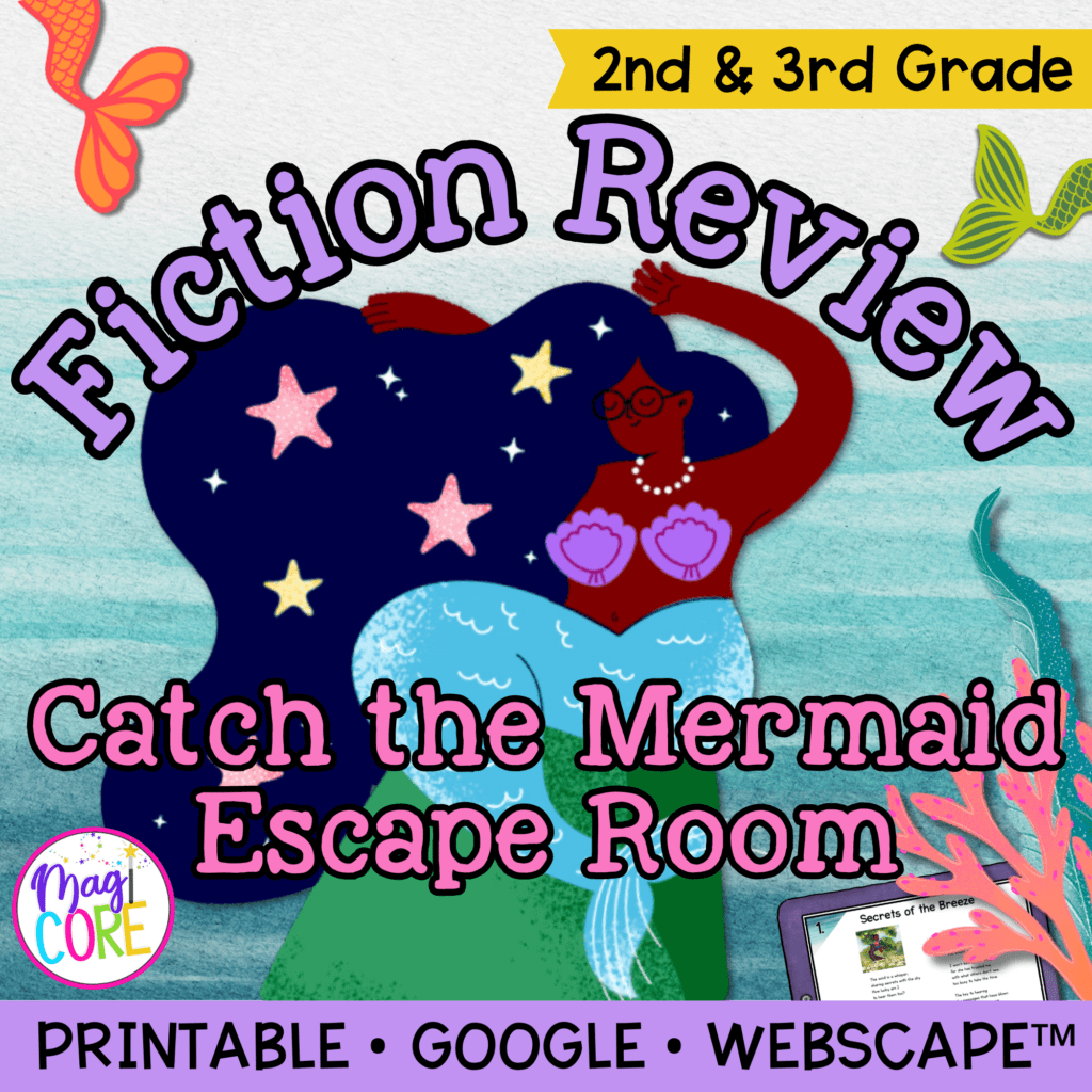 Fiction Review Escape Room - 2nd & 3rd Grade | MagiCore