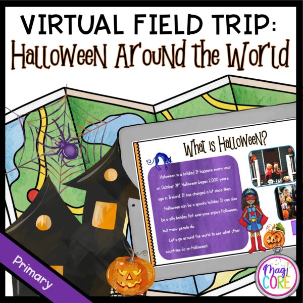 Virtual Field Trip: Halloween Around the World - Primary - Google Slides & Seesaw