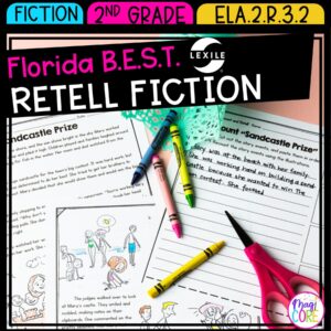Retell Fiction - 2nd Grade Florida BEST Standards - ELA.2.R.3.2
