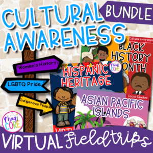 Cultural Awareness Virtual Field Trips - BUNDLE Google Slides Digital Resources
