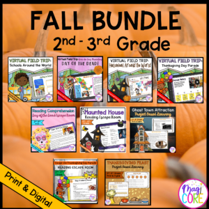 Fall Bundle - 2nd-3rd Grade - Digital and Printable Format