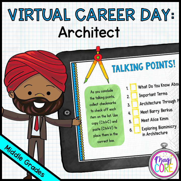 Virtual Career Day - Architect - Google Slides & Seesaw