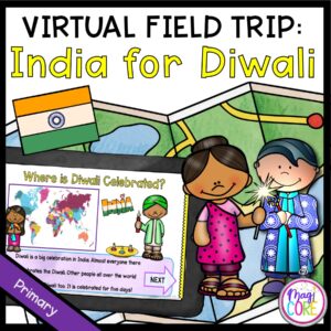 India for Diwali Virtual Field Trip - Primary - Google Slide & Seesaw