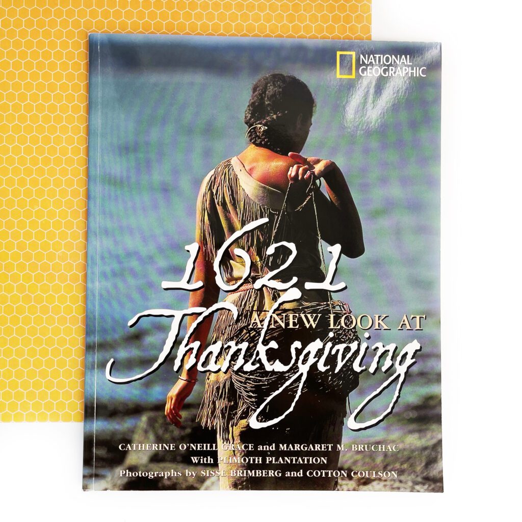 1621 a new look at thanksgiving cover showing Wampanoag woman