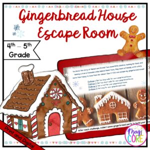 Gingerbread House Escape Room & Webscape™ - 4th & 5th Grade