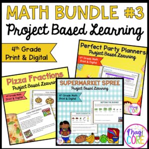 Project Based Learning - 4th Grade Math Bundle #3