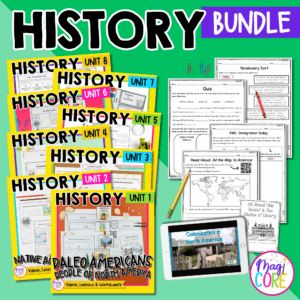 Social Studies | History Curriculum Bundle | 2nd - 5th Grade