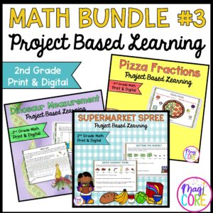 Project Based Learning - 2nd Grade Math Bundle #3