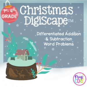 Christmas Mini Escape Room Differentiated Addition and Subtraction