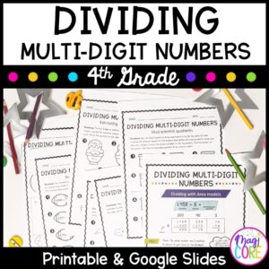 Dividing Multi-Digit Numbers - 4th Grade Math -  4.NBT.B.6