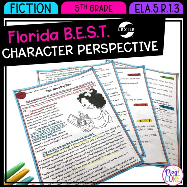 Character Perspective - 5th Grade Florida BEST - ELA.5.R.1.3