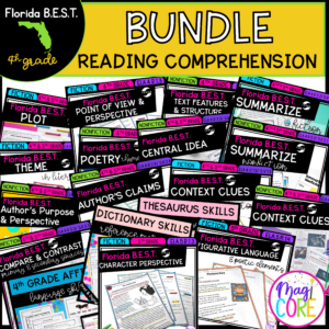 4th Grade Florida BEST Reading Comprehension Bundle FL B.E.S.T.