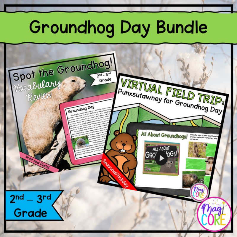 Groundhog Day Bundle - Grades 2-3