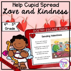 Help Cupid Poetry Escape Room & Webscape™ - 4th & 5th Grade
