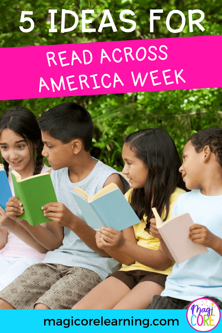 5 ideas for read across america week pin