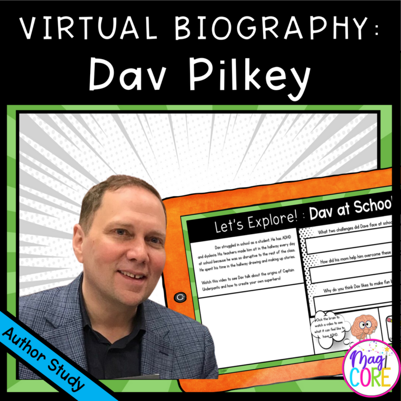 Virtual Biography: Dav Pilkey Author Study