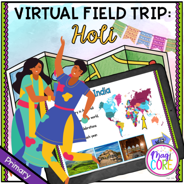 Holi Virtual Field Trip - Primary K-1 - Google Slide & Seesaw