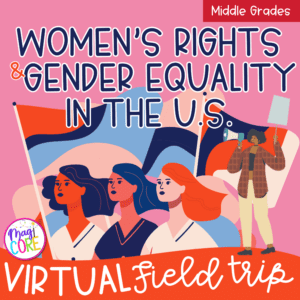 Women's Rights Movement History Virtual Field Trip Google Slides Seesaw Activity
