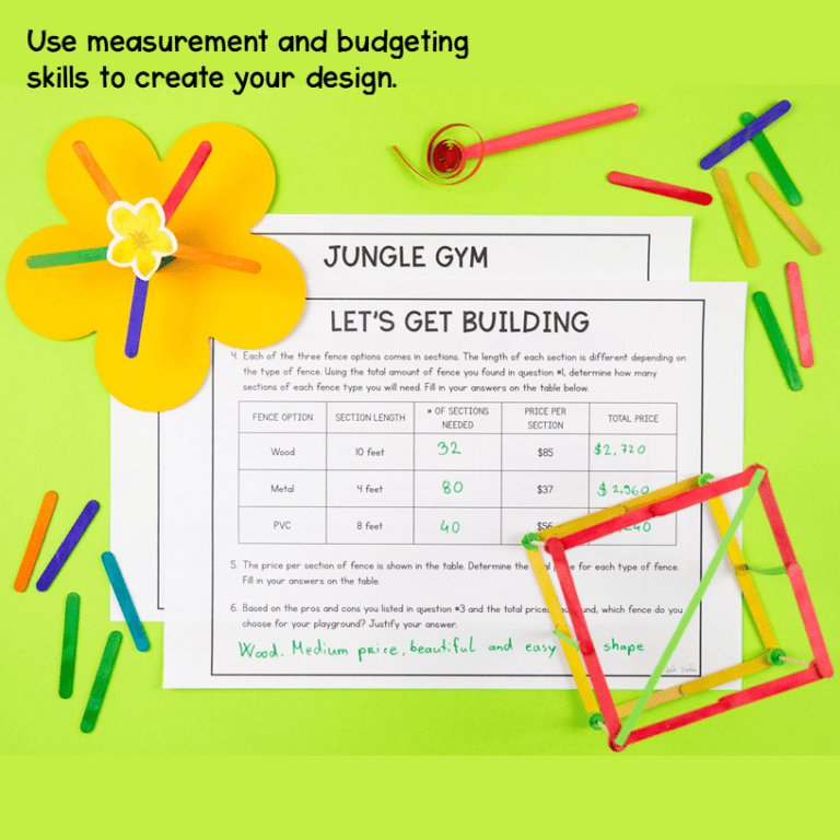 Playground Architect - Project Based Learning - 4th Grade Math | MagiCore