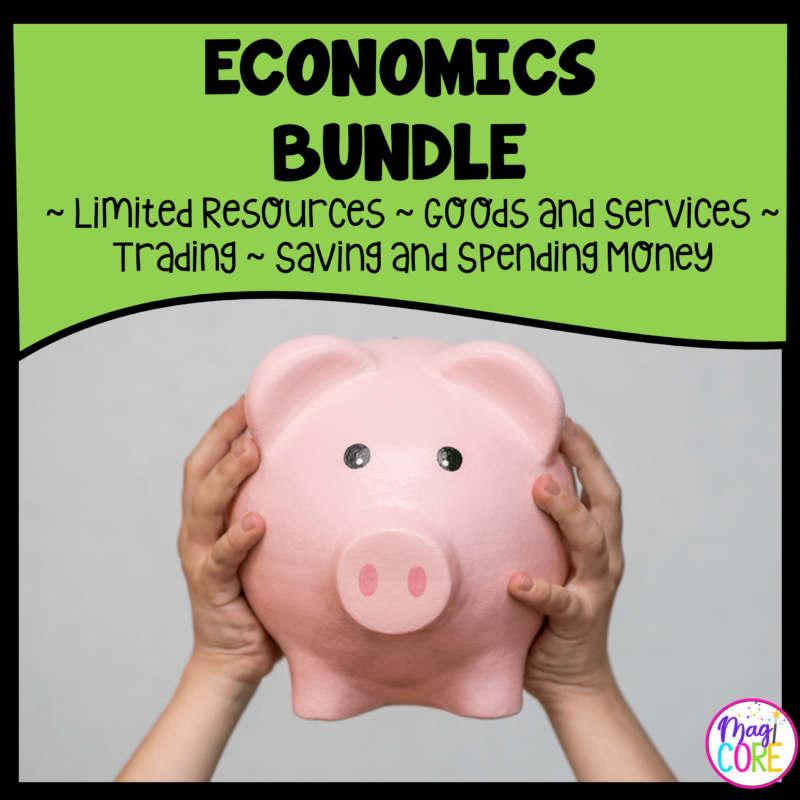 Social Studies | Economics GROWING Bundle | 2nd - 5th Grade