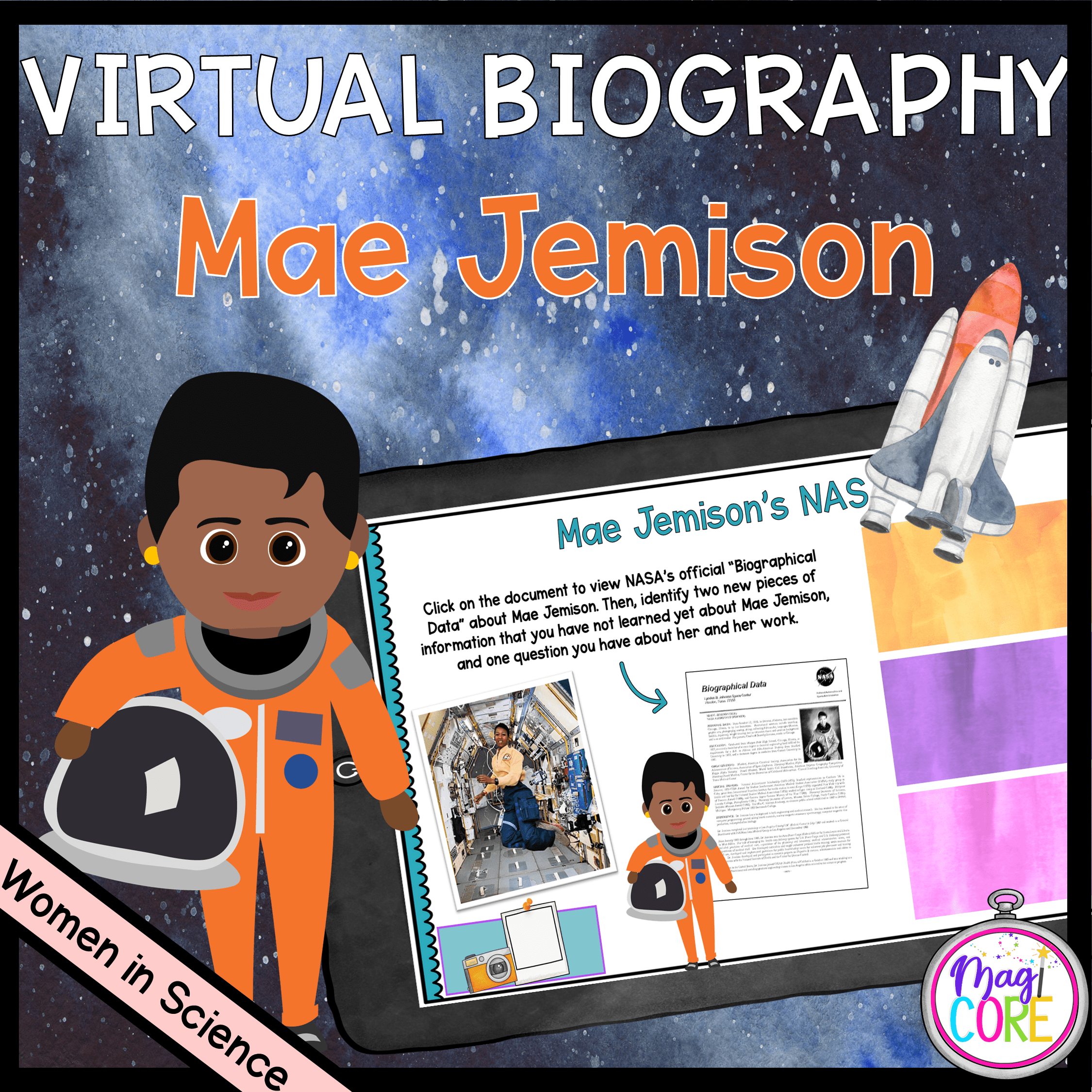 Virtual Biography: Mae Jemison