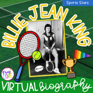 Billie Jean King Women in Sports Virtual Biography