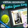 Virtual Biography: Billie Jean King
